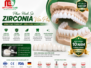 Phục Hình Sứ Zirconia Vita Plus