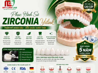 Phục hình Răng sứ Zirconia Yilink