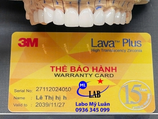 Phục Hình Sứ Lava Plus